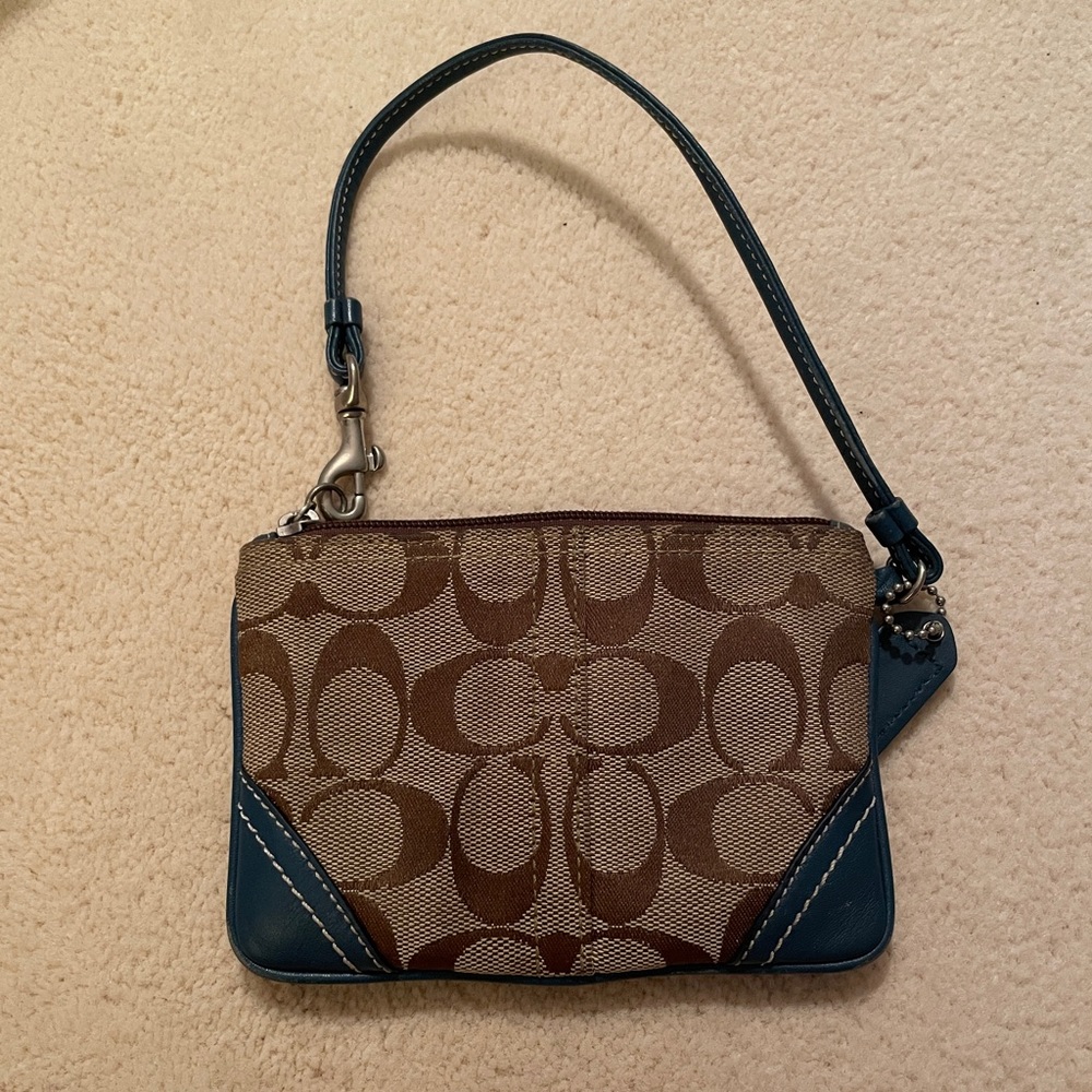 Canvas Wristlet
